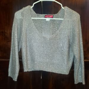 Women's Crop Knit Sweater